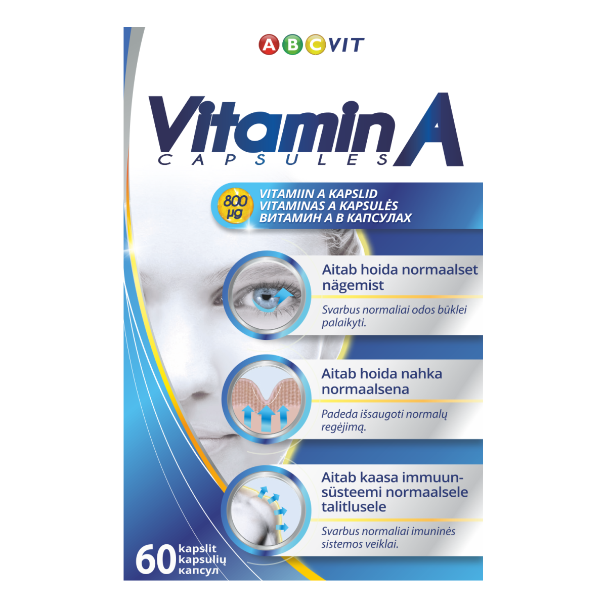 ABCvit A-Vitamiini kapslid N60