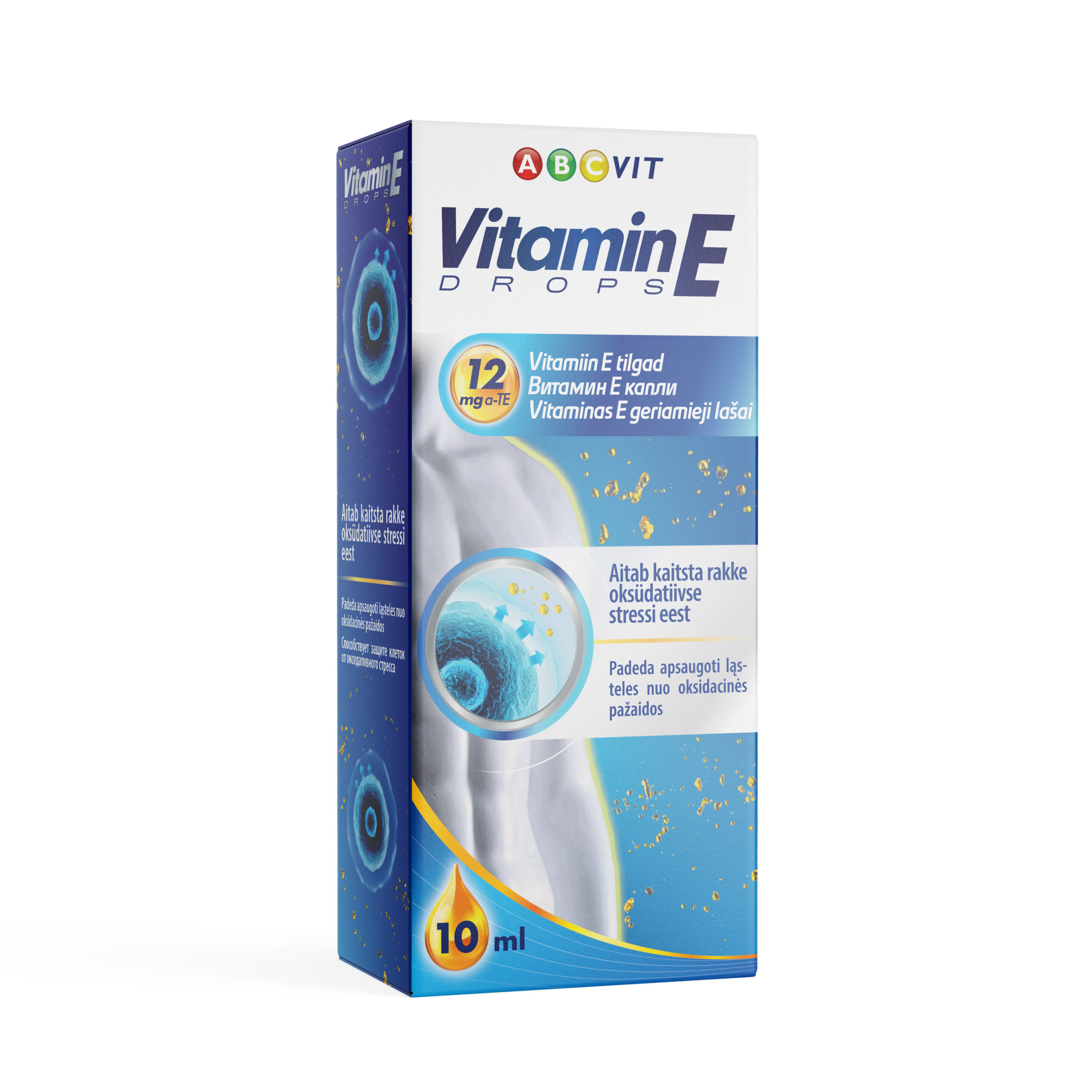 ABCvit E-Vitamiini tilgad 10 ml (pipetiga)