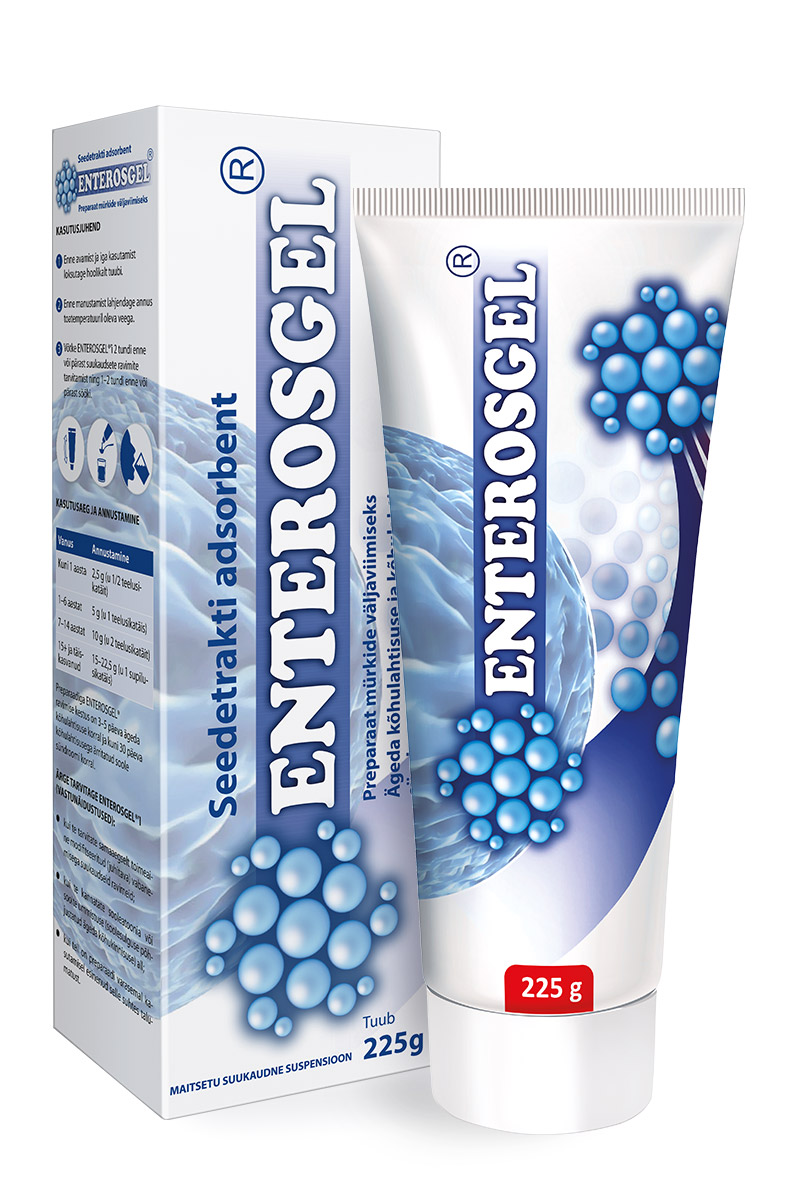 Enterosgel Seedetrakti adsorbent suukaudne suspensioon 225g