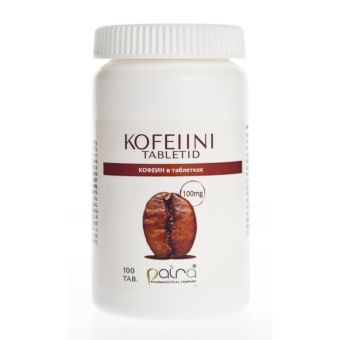 Paira Caffeine Tablets 100Mg N100