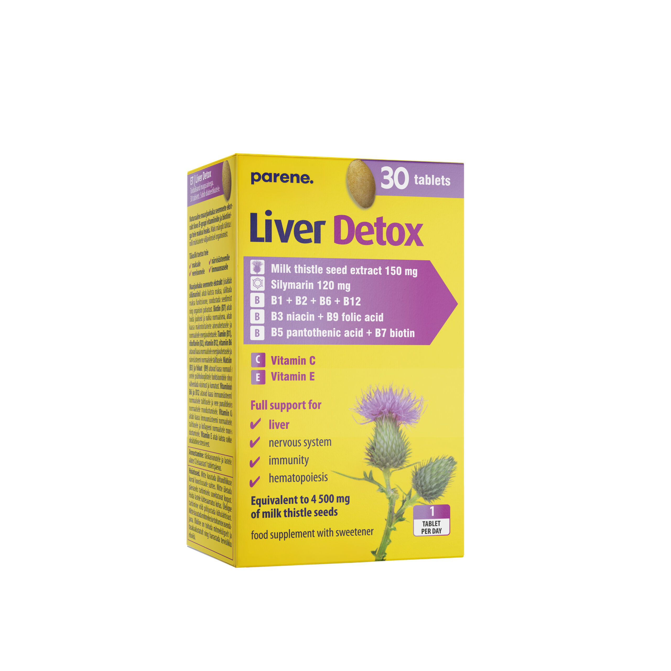 Parene. Liver Detox tbl. N30