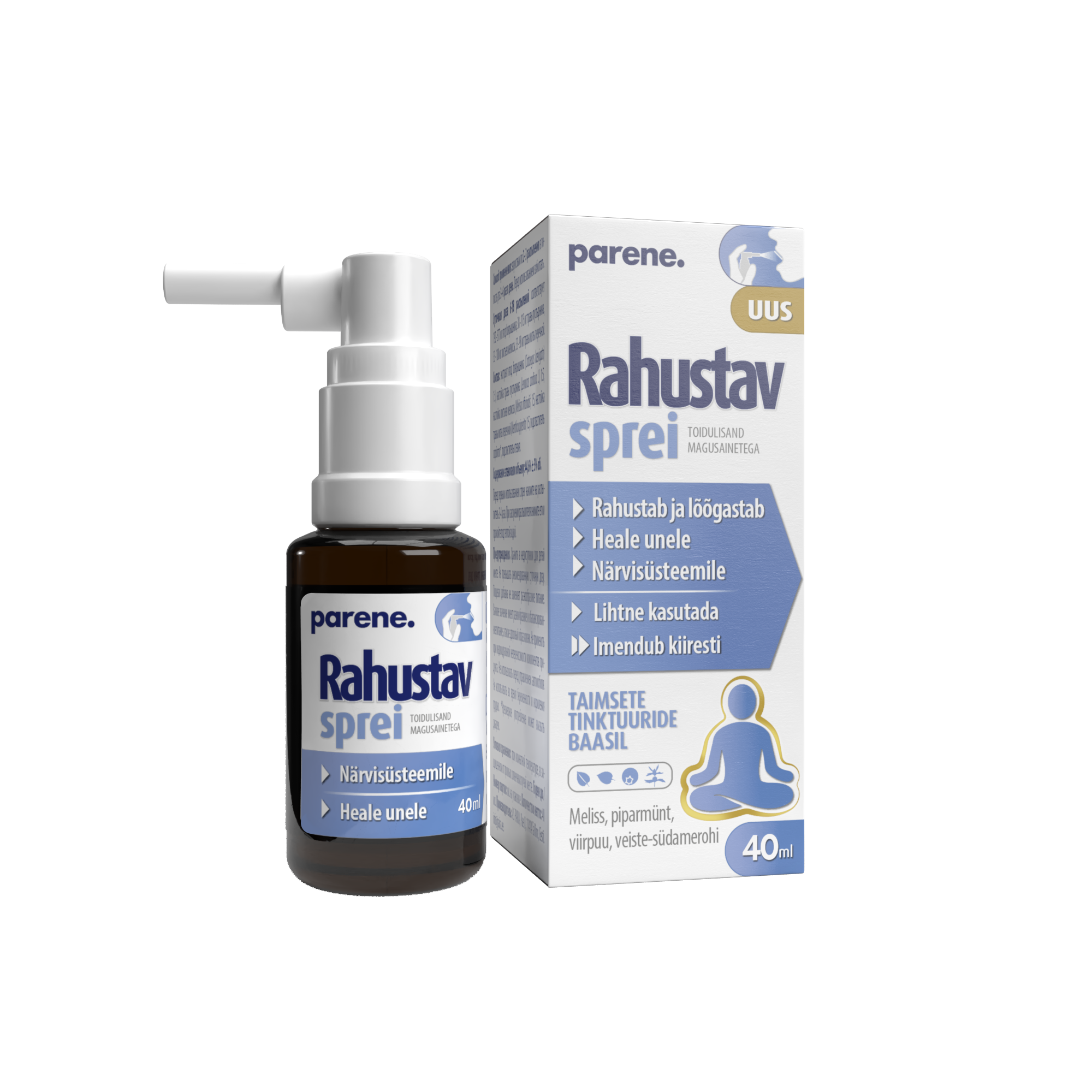 Parene. Rahustav Sprei 40ml