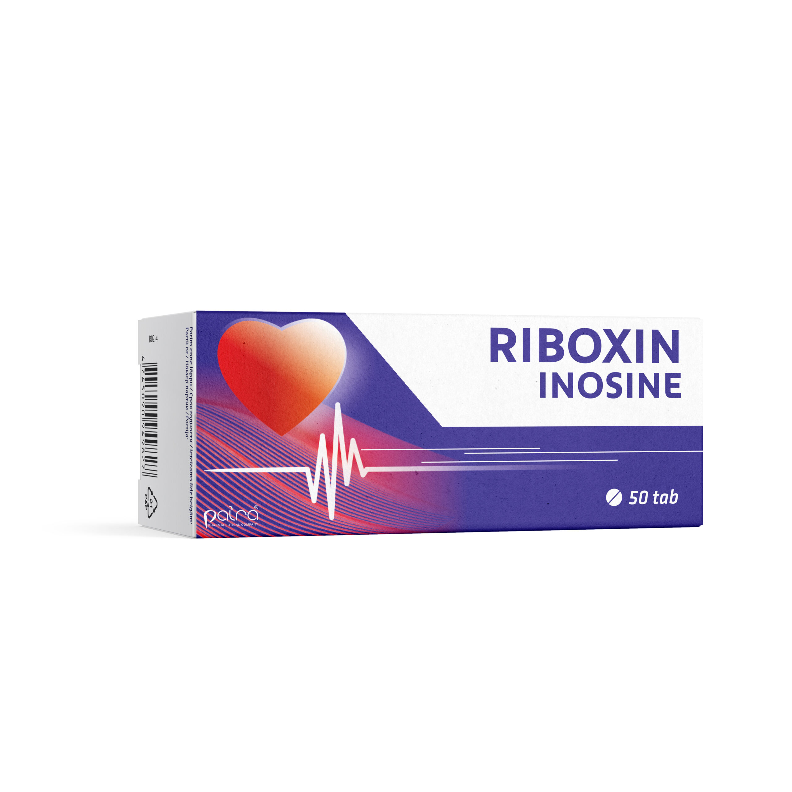 Paira Riboksiin (Riboxin) tbl. N50