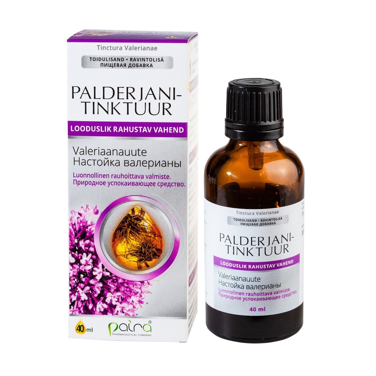 Paira Palderjanitinktuur 40ml