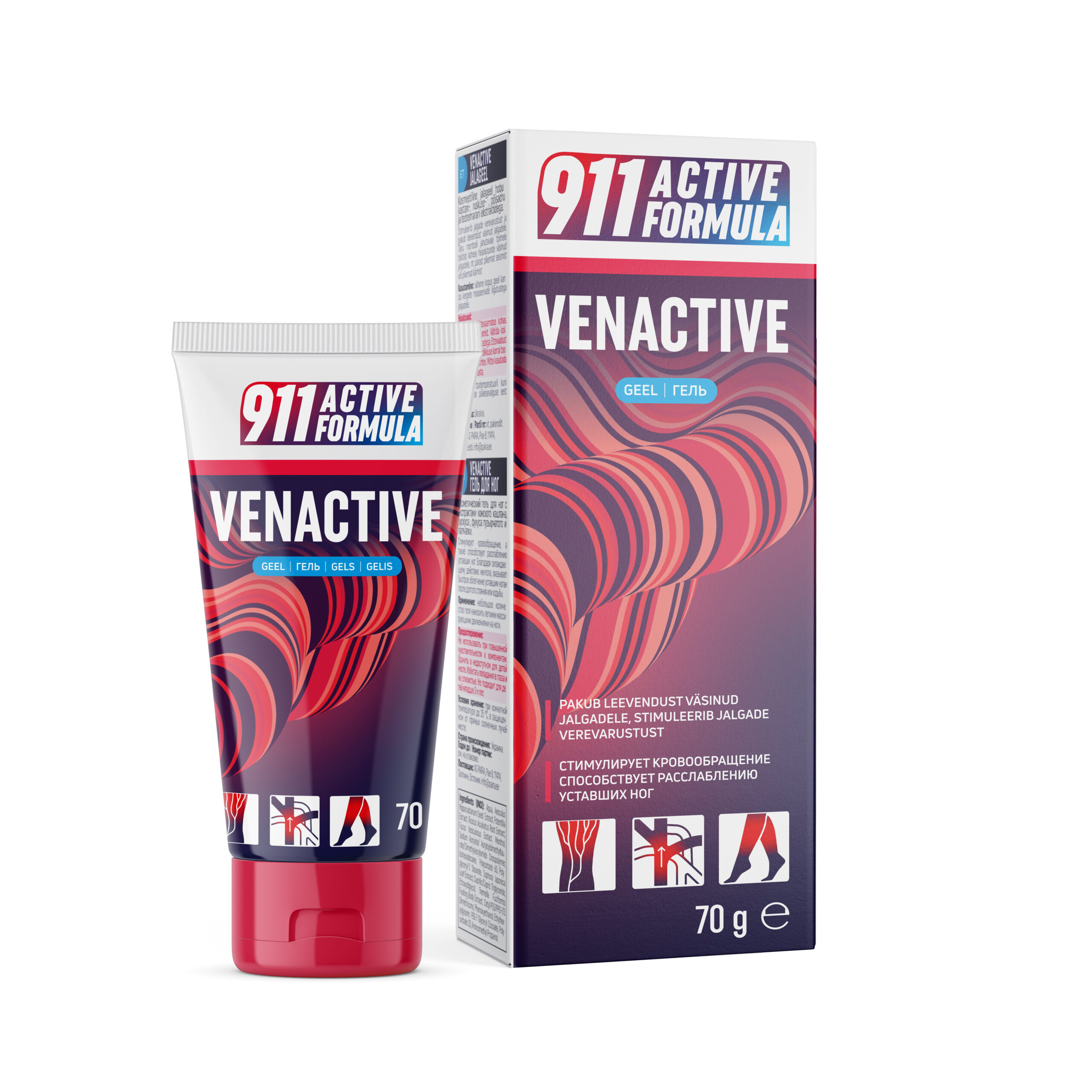 911 Active Formula Venactive geel 70g