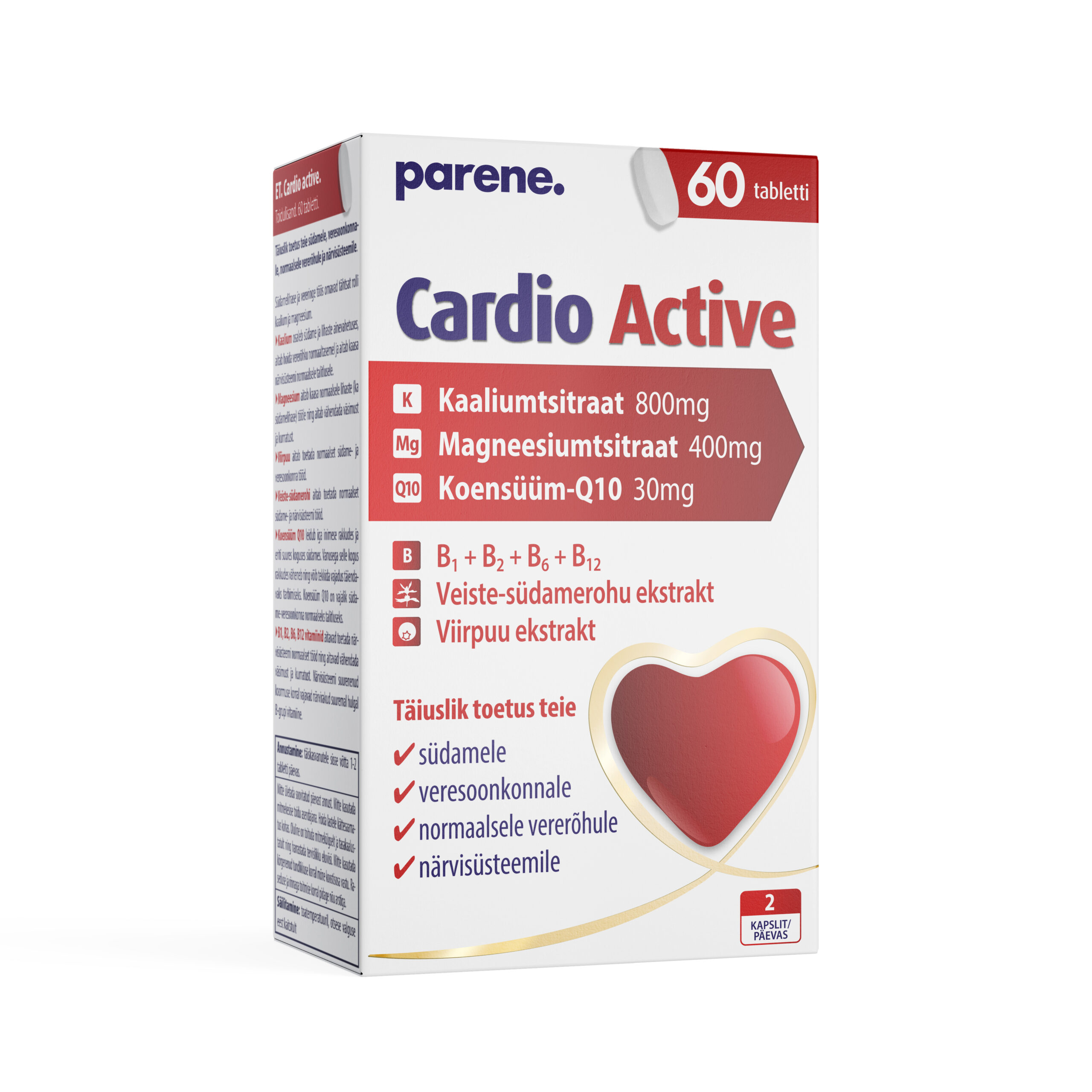Parene. Cardio Active tbl. N60