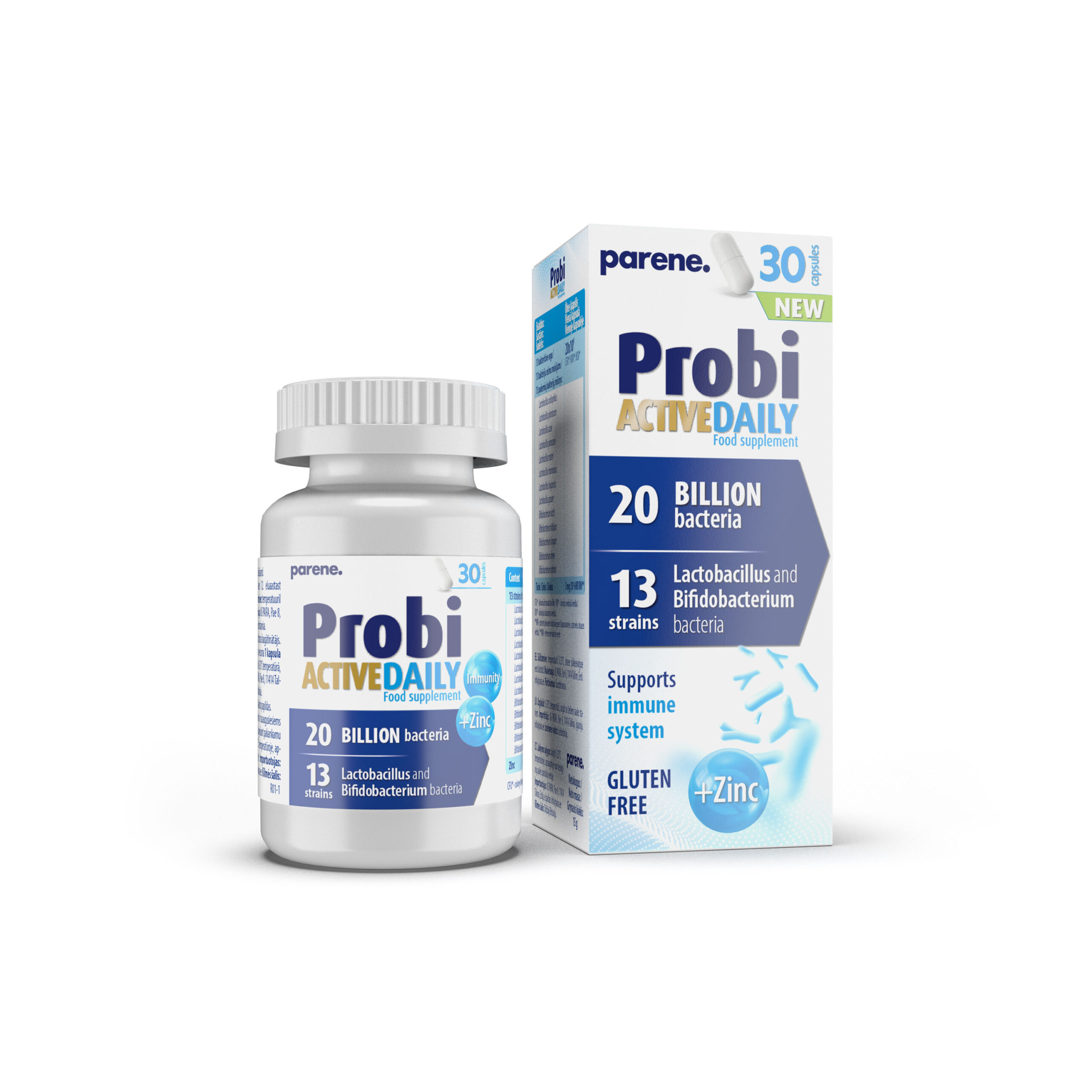 Parene. ProbiActive DAILY kapslid N30