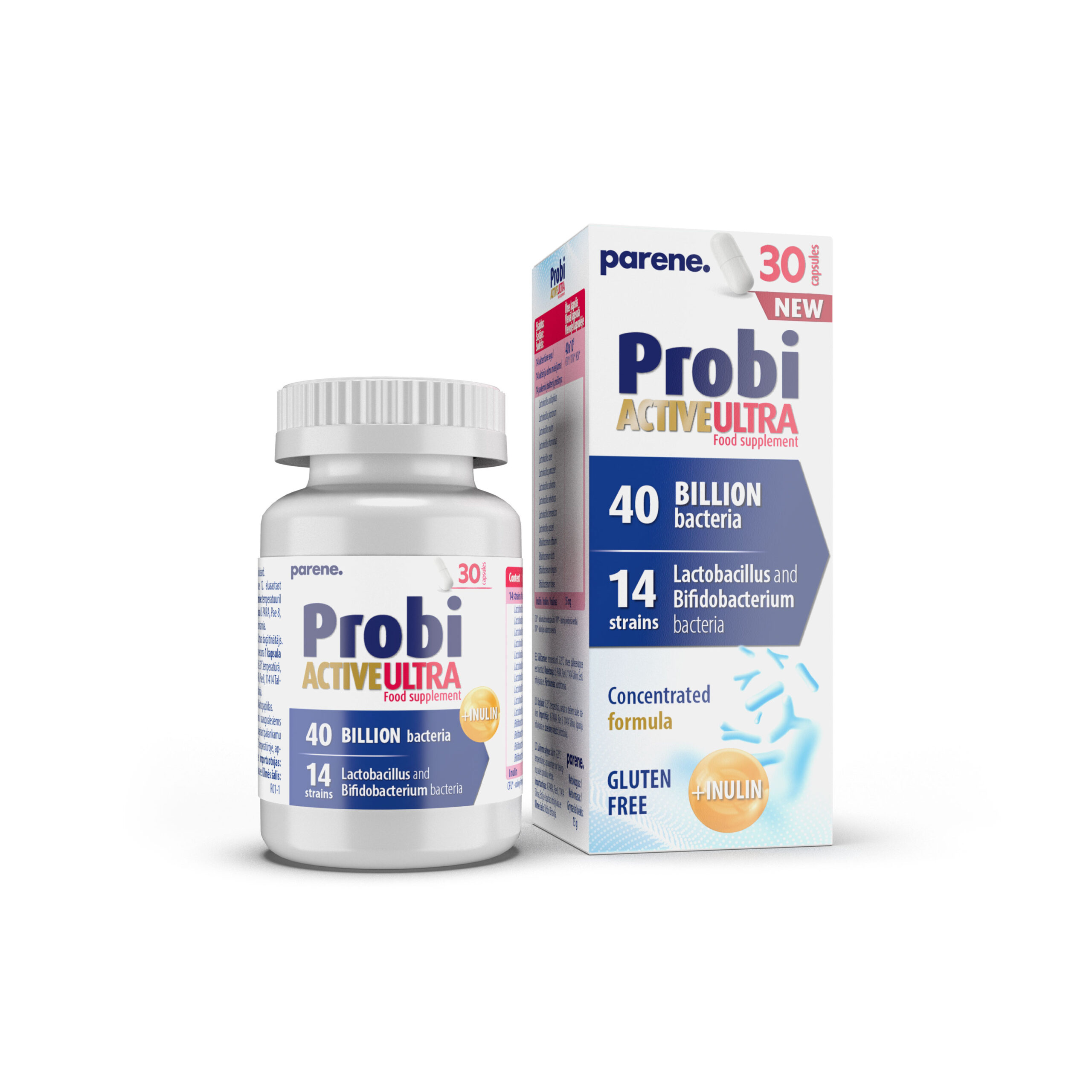 Parene. ProbiActive ULTRA kapslid N30