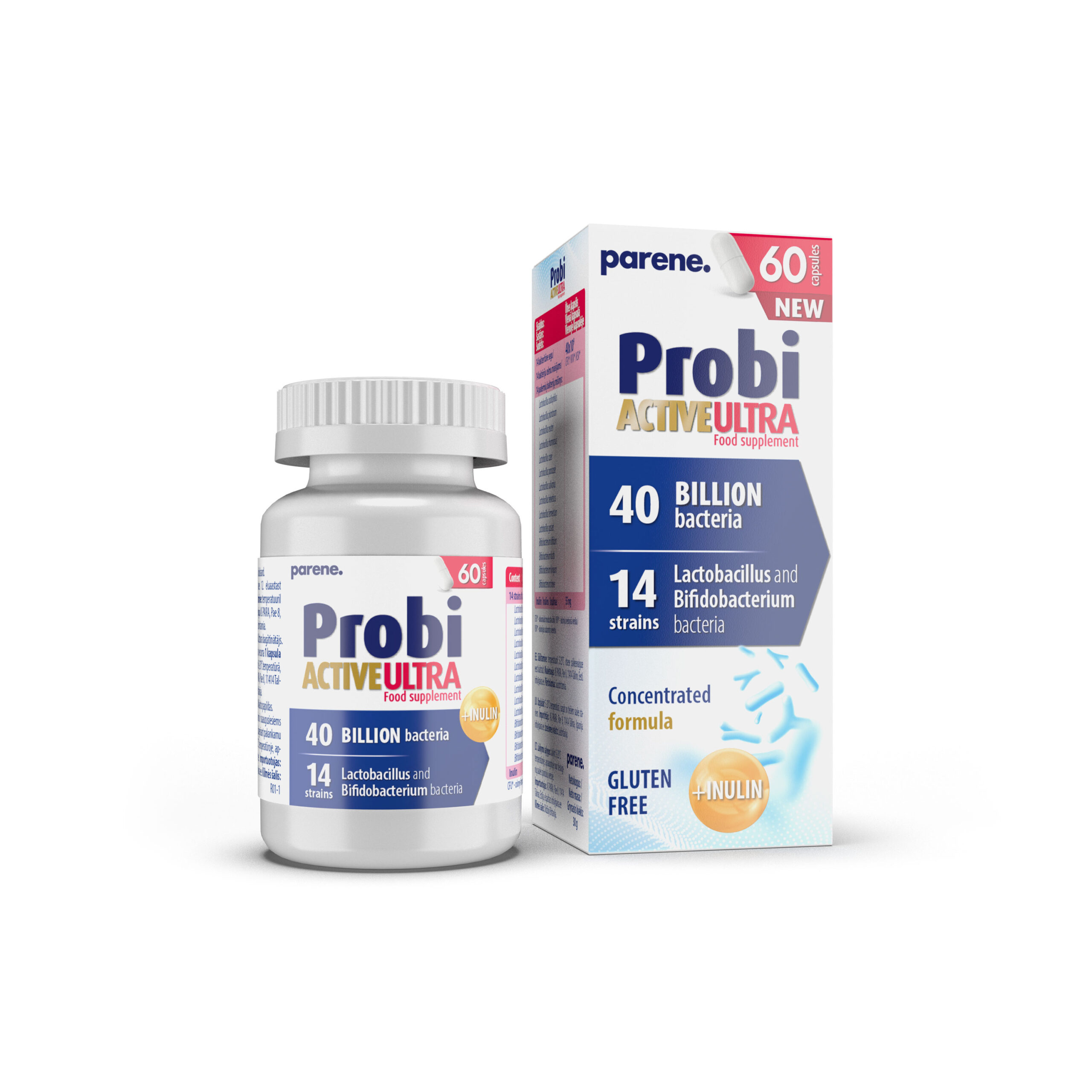 Parene. ProbiActive ULTRA kapslid N60