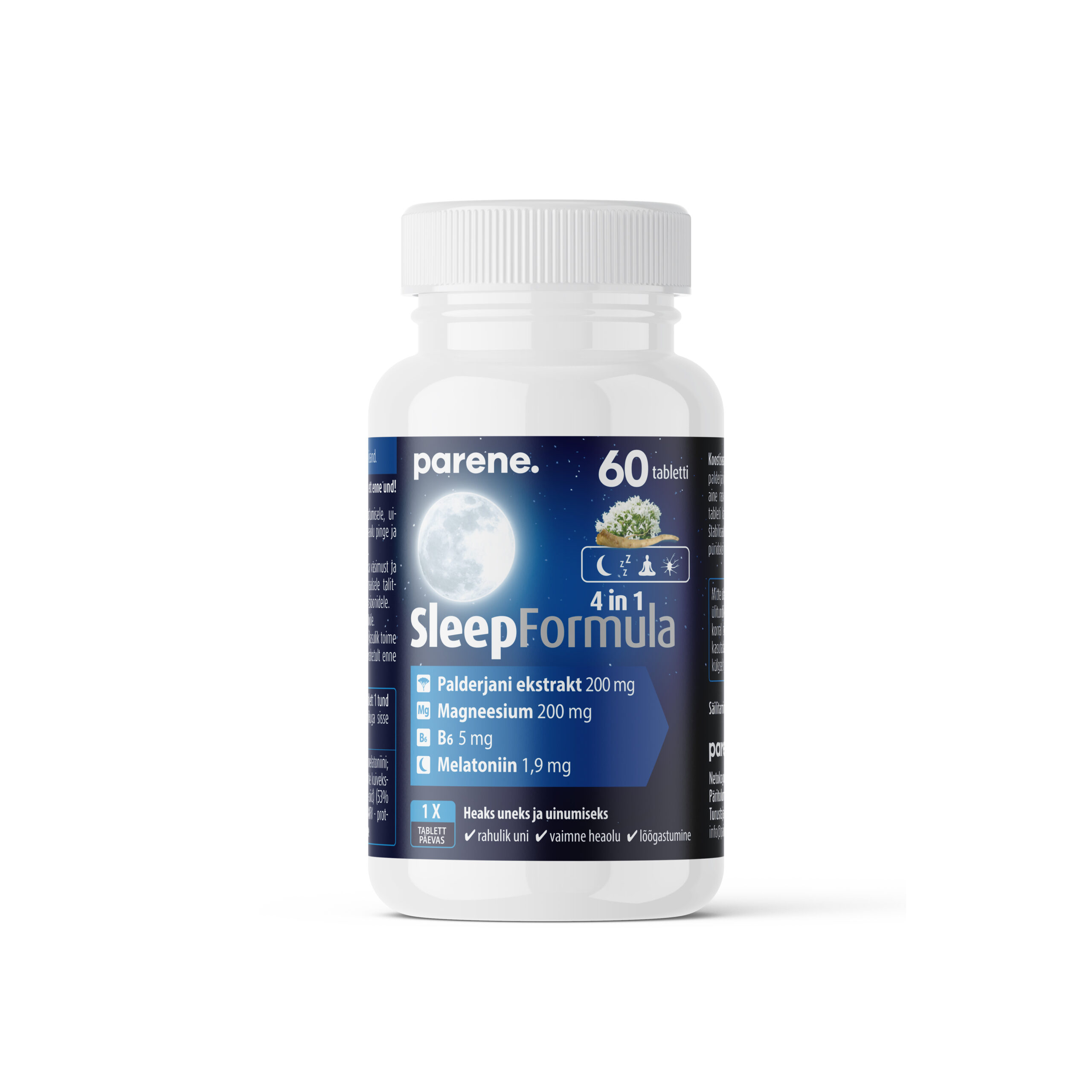 Parene. SLEEP FORMULA 4in1 tabl. N60